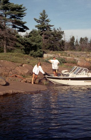 Fishing at the Bad River
